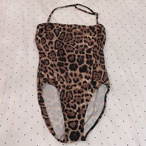 Newport News Cheetah Print Swimsuit